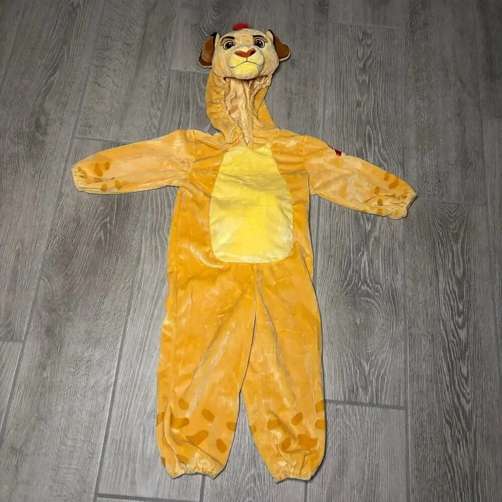 Disney Simba The Lion King Plush Costume Size 3